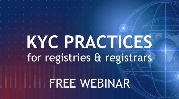 KYC Practices For Registries And Registrars Webinar DomainCrawler