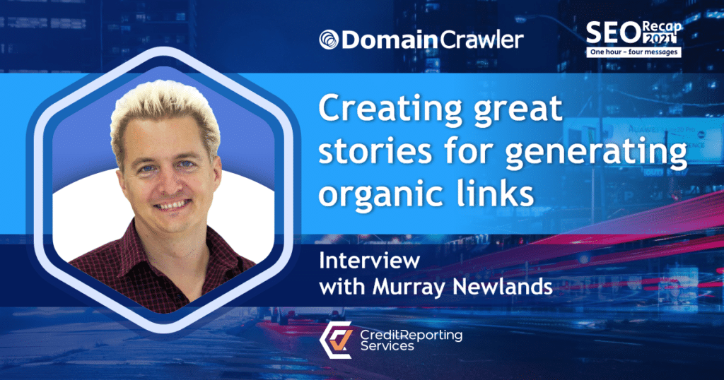 SEO Recap 2021, Murray Newlands, DomainCrawler