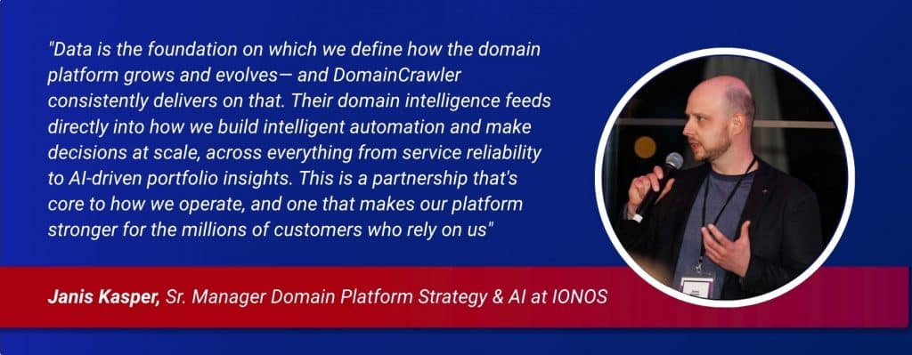 Janis Kasper, Sr. Manager Domain Platform Strategy & AI at IONOS